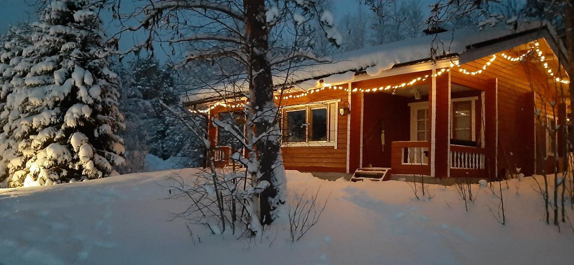 Korvala Log Cabins Exteriér fotografie