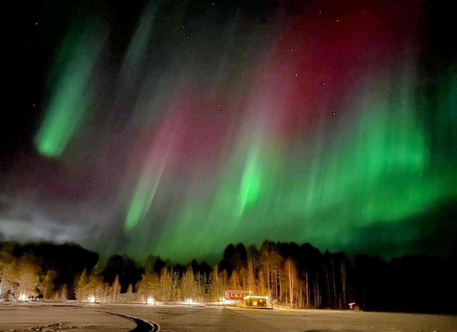 Korvala Log Cabins Exteriér fotografie
